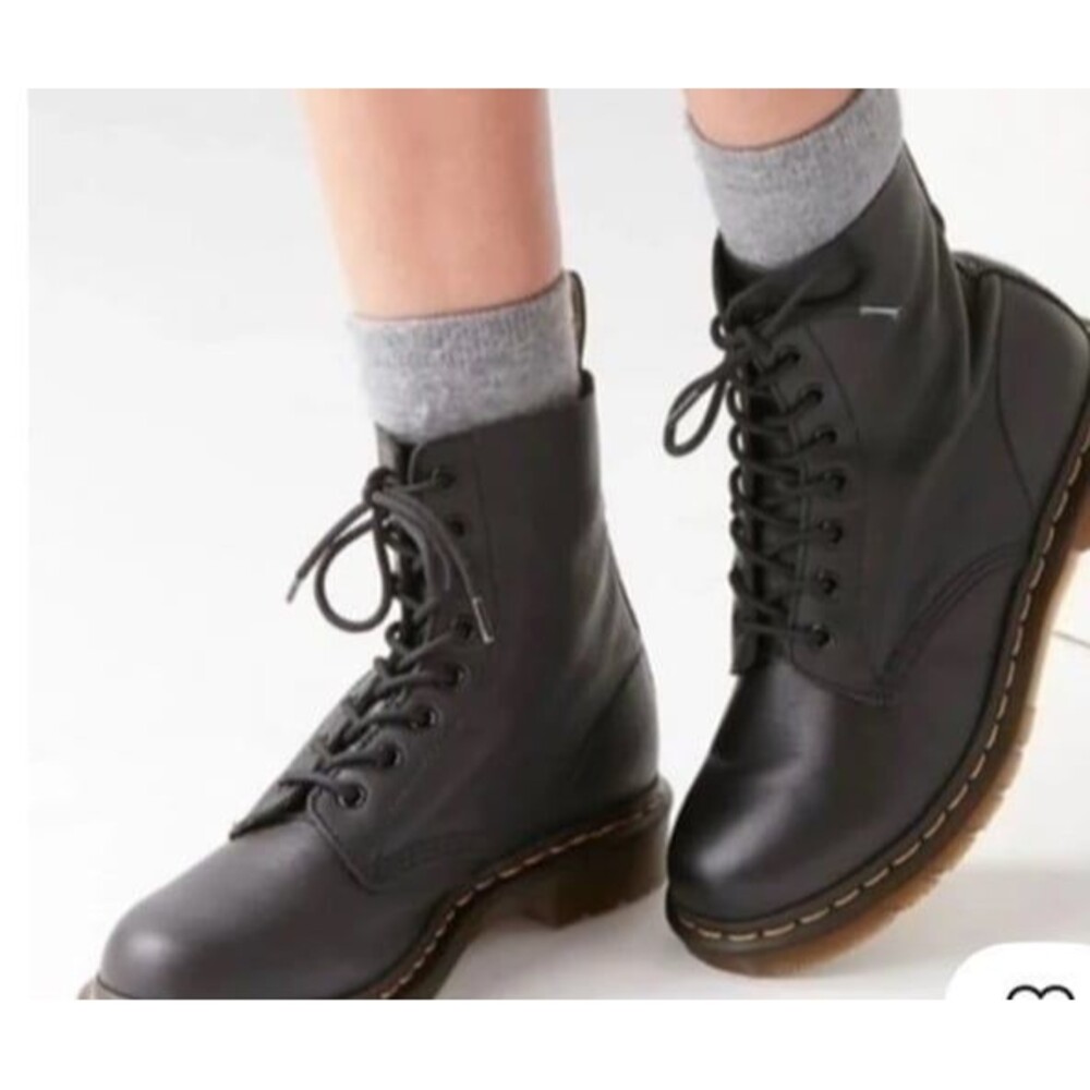 Dr. Martens 1460 Pascal Leather Lace-up Combat Boots Festival Goth Moto Grunge 6